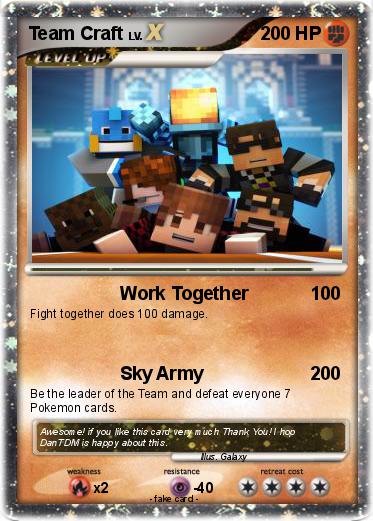 Pokemon Team Craft