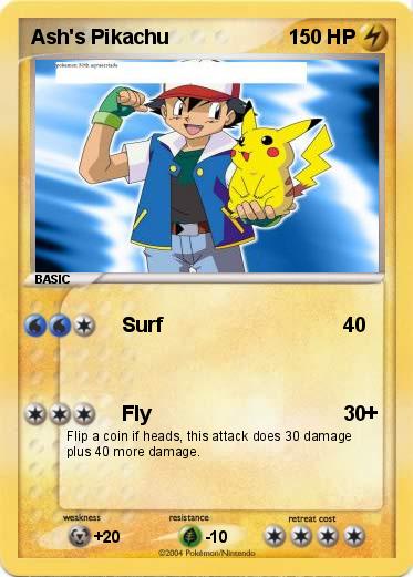 Pokemon Ash's Pikachu