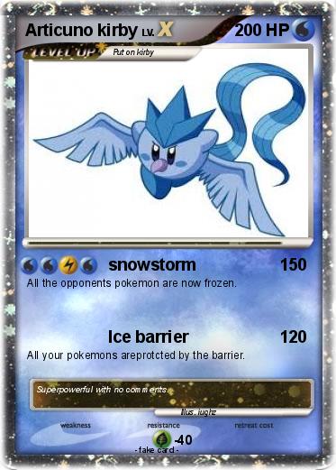 Pokemon Articuno kirby