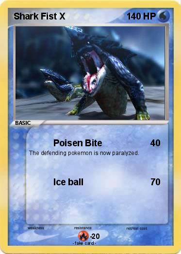 Pokemon Shark Fist X