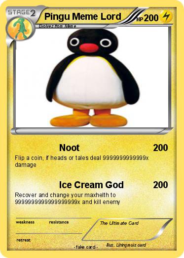 Pokemon Pingu Meme Lord
