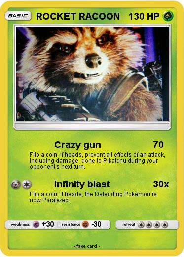 Pokemon ROCKET RACOON