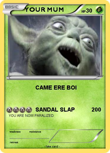 Pokemon YOUR MUM