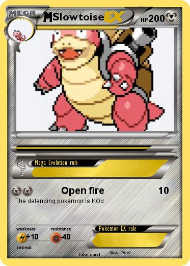 Pokemon Slowtoise