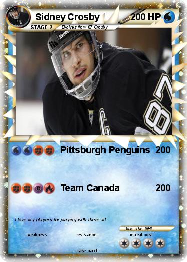 Pokemon Sidney Crosby