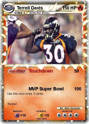 Pokemon Terrell Davis
