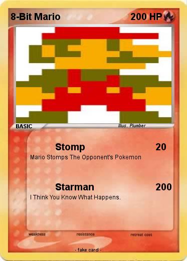 Pokemon 8-Bit Mario