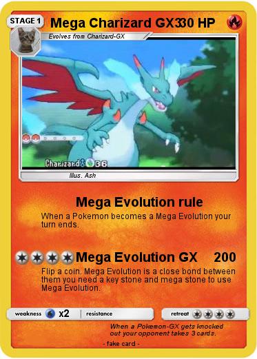 Pokemon Mega Charizard GX3