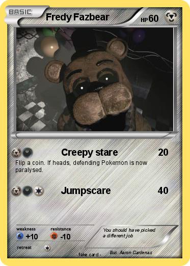 Pokemon Fredy Fazbear