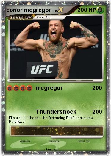 Pokemon conor mcgregor