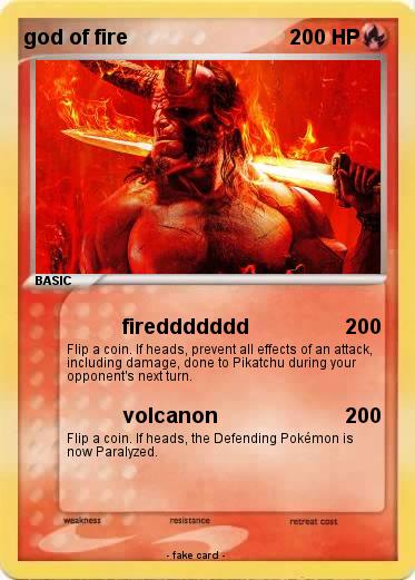 Pokemon god of fire