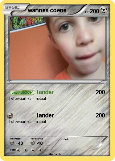 Pokemon wannes coene