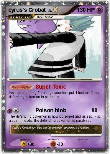 Pokemon cyrus's Crobat