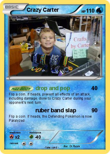 Pokemon Crazy Carter