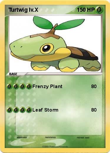 Pokemon Turtwig lv.X