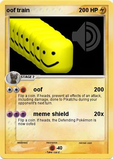 Pokemon oof train