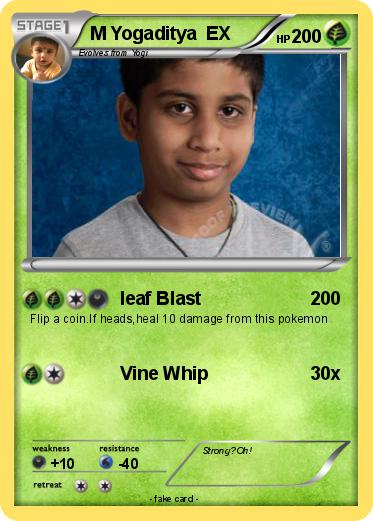 Pokemon M Yogaditya  EX