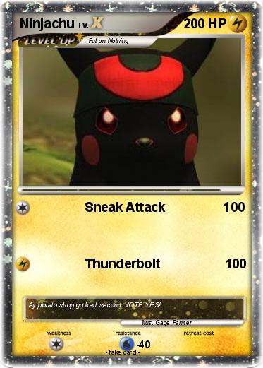 Pokemon Ninjachu