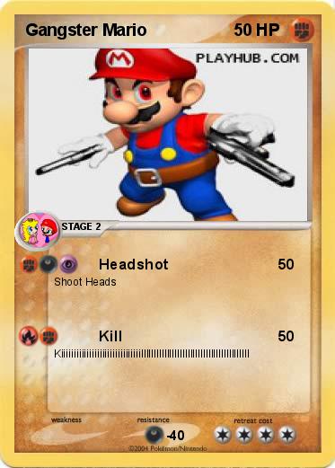 Pokemon Gangster Mario