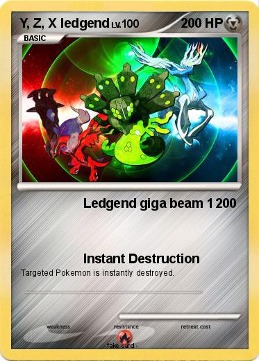 Pokemon Y, Z, X ledgend
