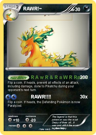 Pokemon RAWR!~
