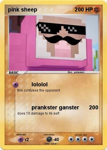 Pokemon pink sheep