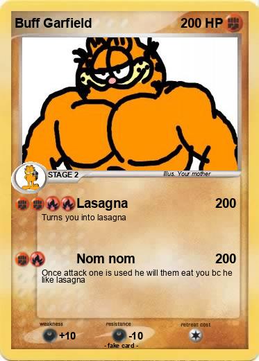 Pokemon Buff Garfield