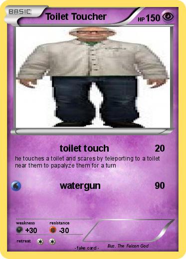 Pokemon Toilet Toucher