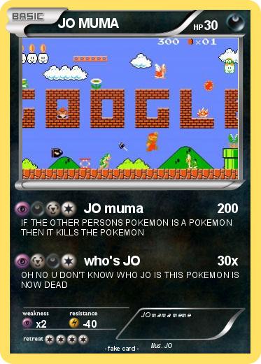 Pokemon JO MUMA