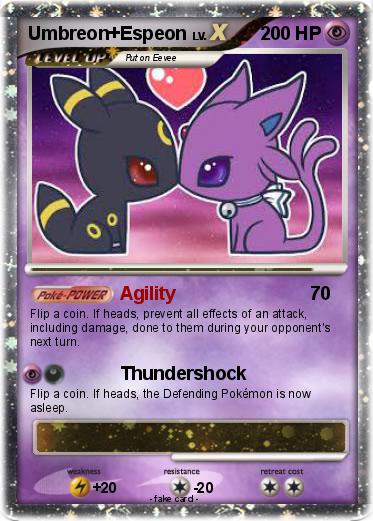 Pokemon Umbreon+Espeon