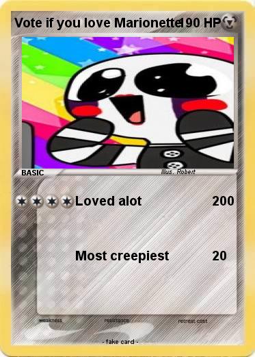 Pokemon Vote if you love Marionette