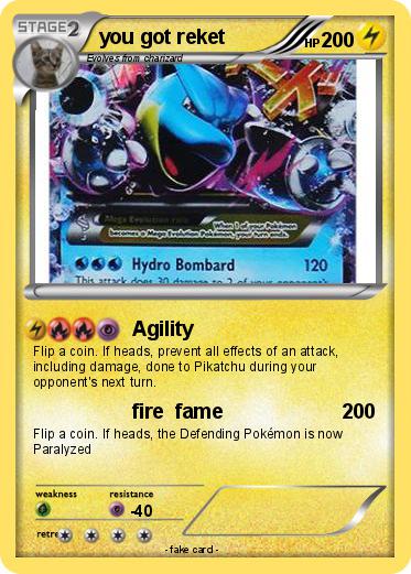 Pokemon you got reket