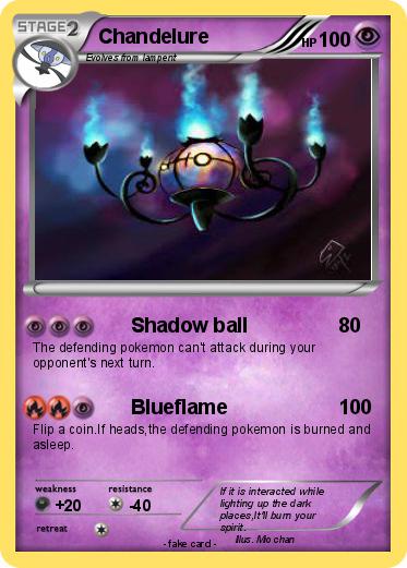 Pokemon Chandelure
