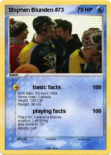 Pokemon Stephen Blunden #73