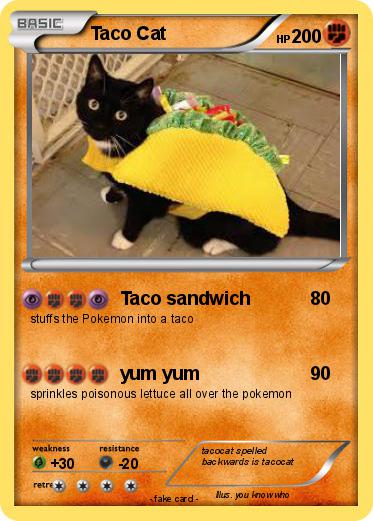 Pokemon Taco Cat
