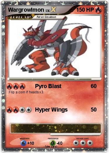 Pokemon Wargrowlmon
