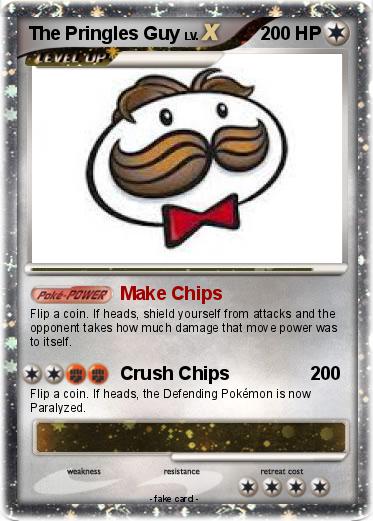 Pokemon The Pringles Guy