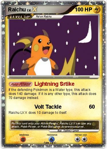 Pokemon Raichu