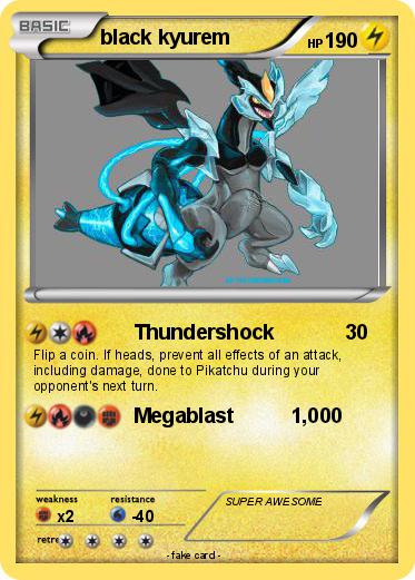 Pokemon black kyurem