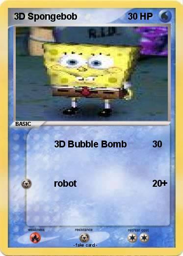 Pokemon 3D Spongebob