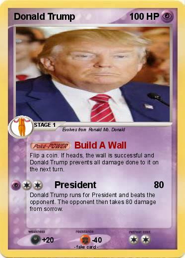 Pokemon Donald Trump