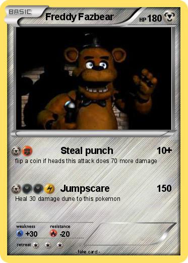 Pokemon Freddy Fazbear