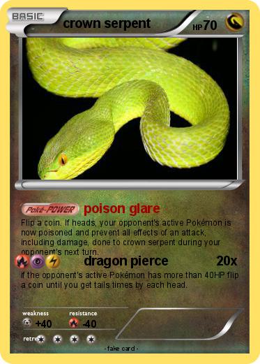 Pokemon crown serpent