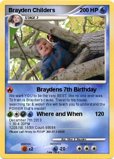 Pokemon Brayden Childers