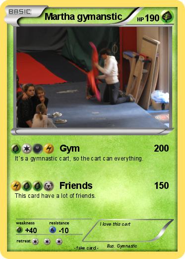 Pokemon Martha gymanstic