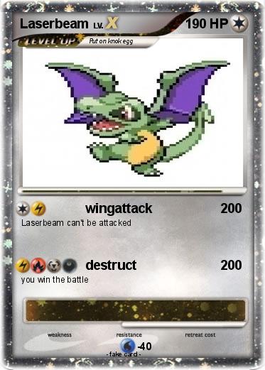 Pokemon Laserbeam