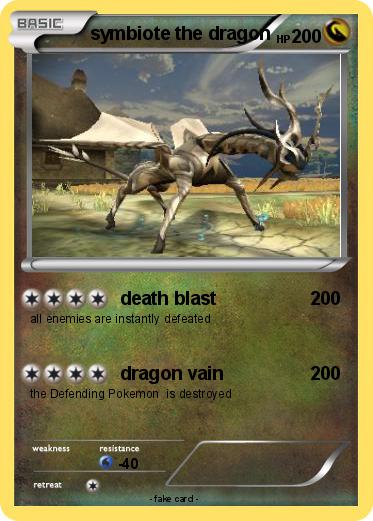 Pokemon symbiote the dragon