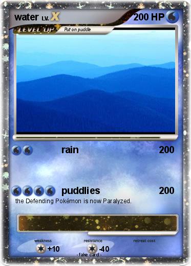 Pokemon water