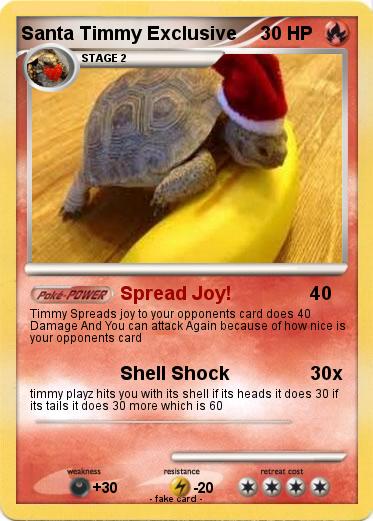 Pokemon Santa Timmy Exclusive