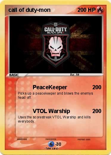 Pokemon call of duty-mon